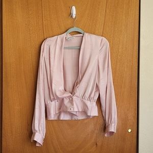 Vintage Pink 80s Jacket